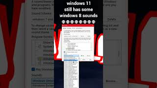 windows 11 still has some windows 8 sounds💀 [upl. by Shutz216]