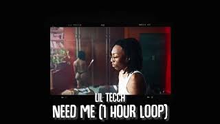 Lil Tecca  Need Me 1 Hour Loop [upl. by Sapphera]