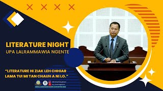 Upa Lalrammawia Ngente  Literature Night [upl. by Kowatch]