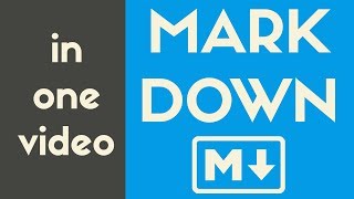 Markdown Syntax  In One Video [upl. by Georgena]