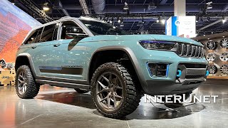 Trailhawk 4xe PHEV 2023 Grand Cherokee 4x4 Jeep Overlanding SUV [upl. by Enirac]