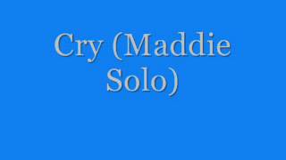 Dance Moms Song Cry Maddies Solo [upl. by Hufnagel832]