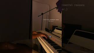 I Love You For Sentimental Reasons Piank Cover Full ver [upl. by Yrtua]