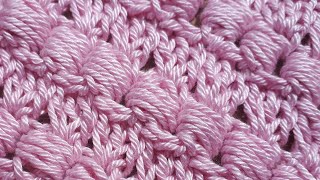 BEAUTIFUL VINTAGE CROCHET STITCH perfect for blankets scarves wraps shawls [upl. by Sadowski196]