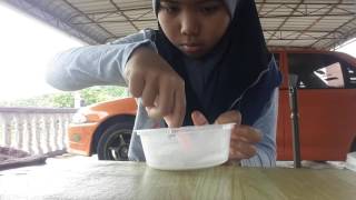 How to make fluffy slime Malaysia [upl. by Ollehcram]