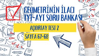 ACİL YAYINLARI GEOMETRİNİN İLACI SORU BANKASIAçıortay Test 2 [upl. by Doti]