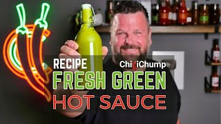 The Secret to Perfect Green Chilli Sauce🔥 [upl. by Doris]