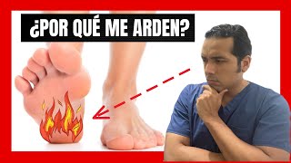 🤔 ¿POR QUÉ ME ARDEN LOS PIES🔥👣 [upl. by Sil]