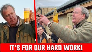 Jeremy Clarkson Reveals Shocking Reason for Launching a New Beer A Tribute to British Farmers [upl. by Analrahc823]