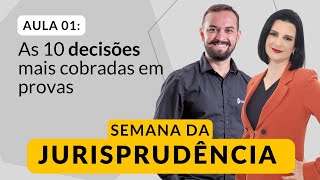 As 10 decisões mais cobradas em provas de concursos públicos [upl. by Valaria]