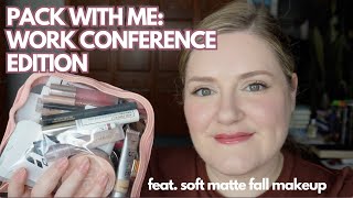 Confessions of an Overpacker EP2 Makeup for a Work Conference [upl. by Shama]