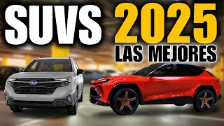 ✅ TOP 5 MEJORES SUV s PARA 2025  LAS MAS ESPERADAS del MUNDO [upl. by Annoerb]