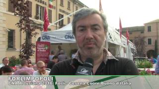 FORLIMPOPOLI Artusiana 2016 Forlì  Cesena Cuore Buono dItalia 28062016 [upl. by Esilegna297]