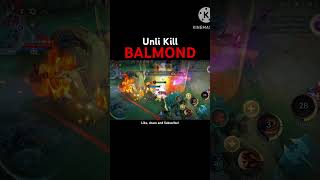 Balmond Cant be Killed🔥 mlbb balmond shorts [upl. by Ecnerwaled]