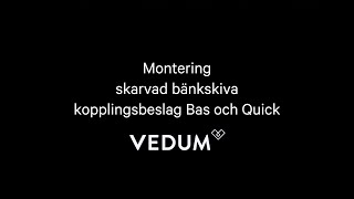 Vedum Kök amp Bad  Montering Skarvad bänkskiva [upl. by Yehtomit]