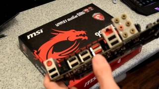 Msi 990FXA Gaming And Savage Memory  Unboxing [upl. by Ayalahs374]