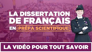 Tout savoir sur la dissertation de français en prépa scientifique [upl. by Aliel]