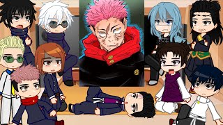 FULL Jujutsu Kaisen react to Itadori Yuji  Shibuya Arc  Gacha 🇺🇸 [upl. by Copp]