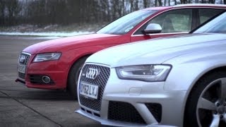 Audi S4 v Audi RS4 Does Supercharging Rule  CHRIS HARRIS ON CARS [upl. by Laud]