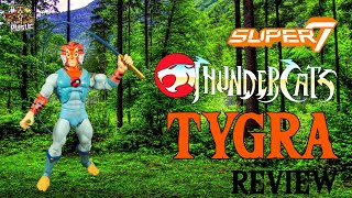 SUPER 7 ULTIMATES THUNDERCATS TYGRA UNBOXING  FIGURE REVIEW [upl. by Adan]