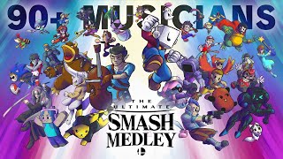 The ULTIMATE Smash Medley 90 MUSICIANS [upl. by Vaclava]