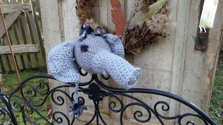 DIY HÄKELN  Der Anders ELEFANT  leicht gemacht amp Upcycling Ideen [upl. by Satsok]