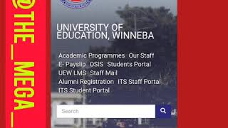 HOW TO CHECK YOUR UEW ADMISSION STATUS FROM ANY ANDROID PHONE IN LESS THAN 2 MINUTES [upl. by Macdonell]