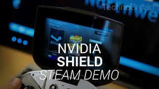 NVIDIA Shield HandsOn Streaming Steam Games [upl. by Celeste324]