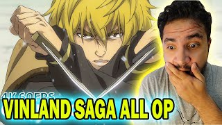 vinland saga all openings reaction [upl. by Spieler]