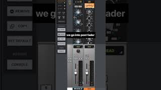 Pre Fader Metering Vs Post Fader Metering mixinglessons lunadaw ualuna universalaudio [upl. by Nevear]