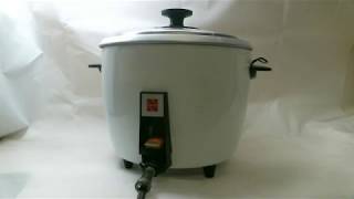 Vintage 1960s National Rice Cooker How to Cook Rice [upl. by Filiano]