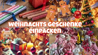 weihnachts geschenke 🎁 einpacken [upl. by Ashby]