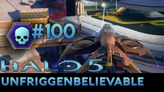 Halo 5 Guardians  My 100th Unfriggenbelievable 65 Kill Spree with BRHannibal WaspSPNKr Prime [upl. by Hospers]