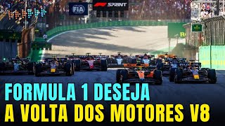 MOTORES V8 DE VOLTA A FÓRMULA 1  MERCEDES CORRE ATRÁS DO NEWEY  WILLIAMS RENOVA COM ALBON [upl. by Poulter]