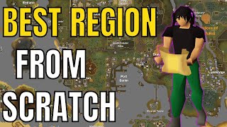 Every Region In Runescape From Scratch OSRS [upl. by Eecyak155]