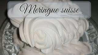 Recette de la meringue suisse super facile  SWEET WASSAI [upl. by Nowujalo]