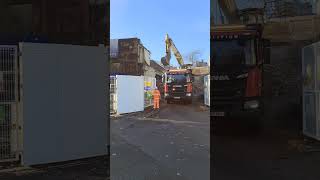 2024 Queensgate Market Huddersfield demolition [upl. by Amador]