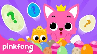 Baby Surprise Eggs  Baby Egg Where are you  Animal Songs of Pinkfong Ninimo  Pinkfong Kids Song [upl. by Ilah]