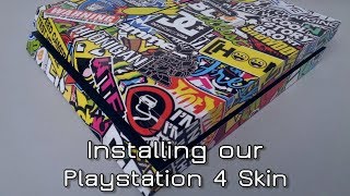 How to install our PS4 Phat Skin [upl. by Ecaj]