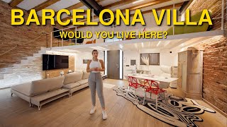 Barcelona Mechanic Shop Coverted Into A Luxury Villa [upl. by Burne]