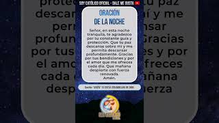 Oracion De La Noche ✨🌃 🙏🏼 OracionNoche OracionHoy OracionDia OracionPoderosa DiosEsAmor 🙏🏼🌃✨ [upl. by Iret]