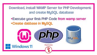 How to install and configure WAMP server in windows 11 for PHP Why do we need WAMP Server [upl. by Greyso]