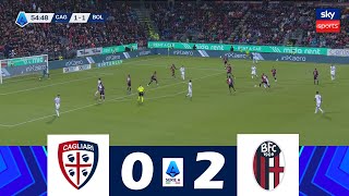 CagliariBologna 02  Lega Serie A 202425  Highlights della Partita [upl. by Kline]