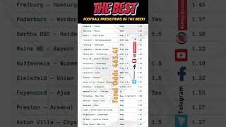 Todays accurate football predictions🎯 football accurate footballpredictions sportsbetting [upl. by Burd]