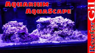 Build Series Eps 20 Reef Aquarium Aquascape [upl. by Sproul863]