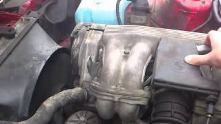 BMW E30 motor M40 tractor sound [upl. by Eenat]