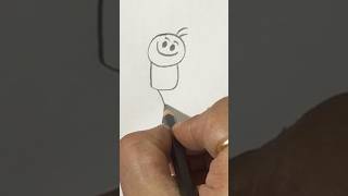 Simple and easy drawing drawing art stickman shortsvideo satisfying funnyshorts [upl. by Kronfeld]