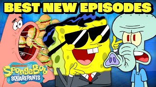 Best of NEW SpongeBob Episodes Part 1  1 Hour Compilation  SpongeBob [upl. by Repooc]