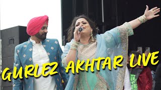 GURLEZ AKHTAR  LIVE  KULWINDER KALLY  HAYES MELA  gurlezakhtar [upl. by Ahsar]