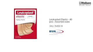 Leukoplast Elastic 40 pcs Assorted sizes 76455 18 1920x1080 [upl. by Marola]